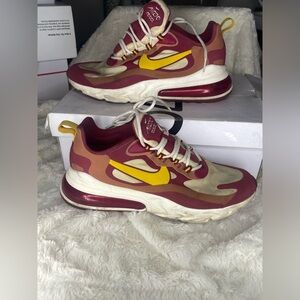 Nike Air Max 270 React Noble Red/Dark Sulfur Shoes
